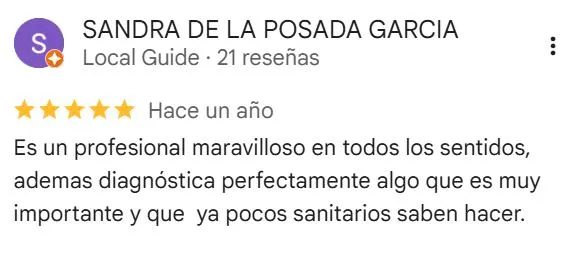Reseña de paciente 3